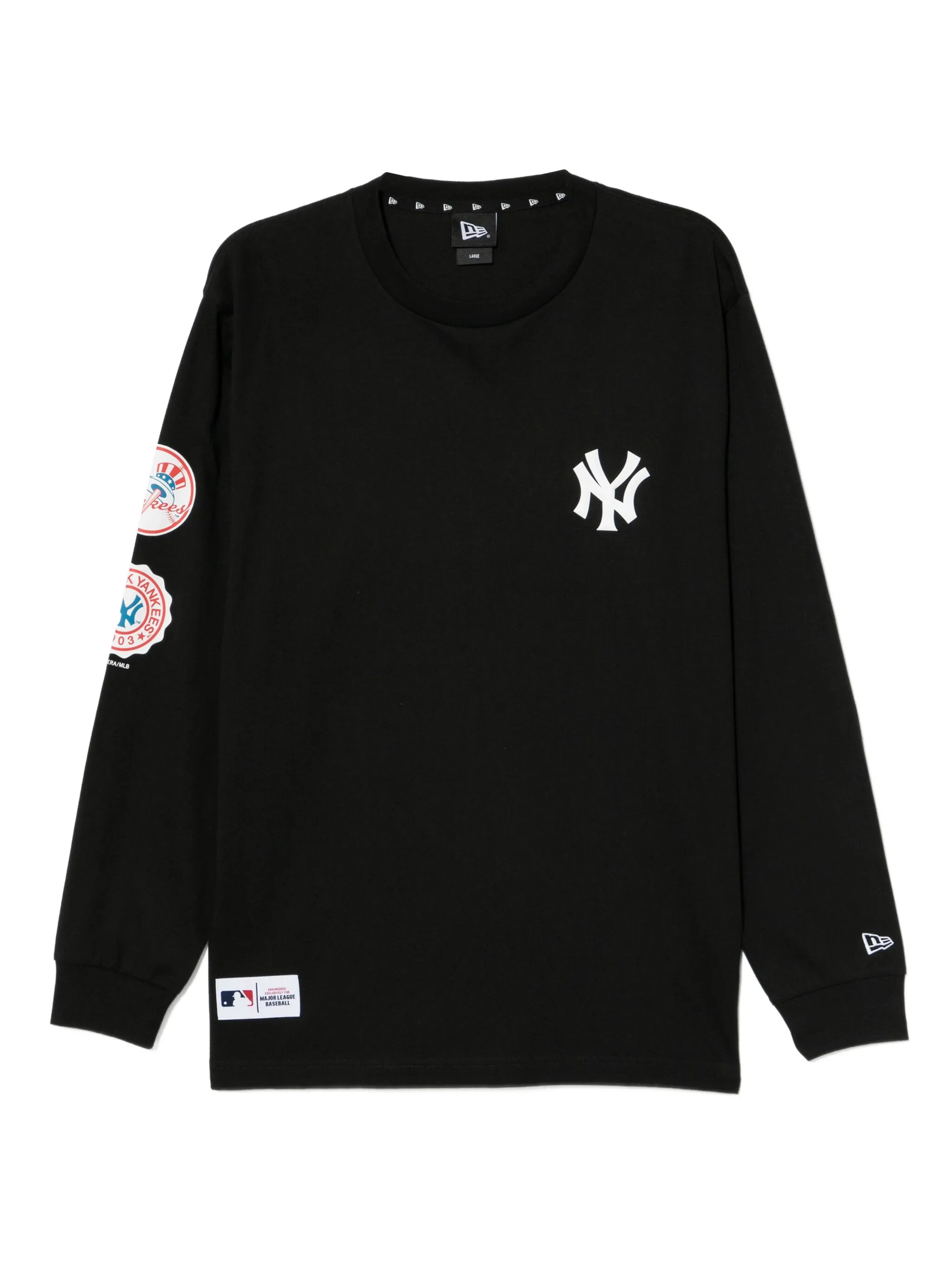 

Футболка с логотипом из коллаборации с MLB New Era Cap, черный