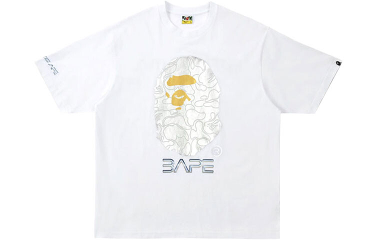 

Футболка Hajimesorayama X Ape Head Series унисекс A Bathing Ape, белый