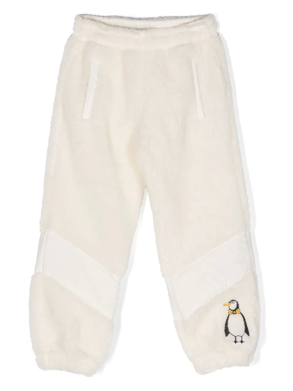 

Спортивные брюки Penguin Pile в полоску Mini Rodini, белый