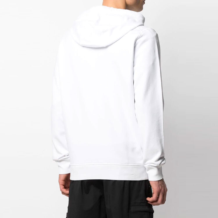 Толстовка Stone Island мужская белая — фото 3