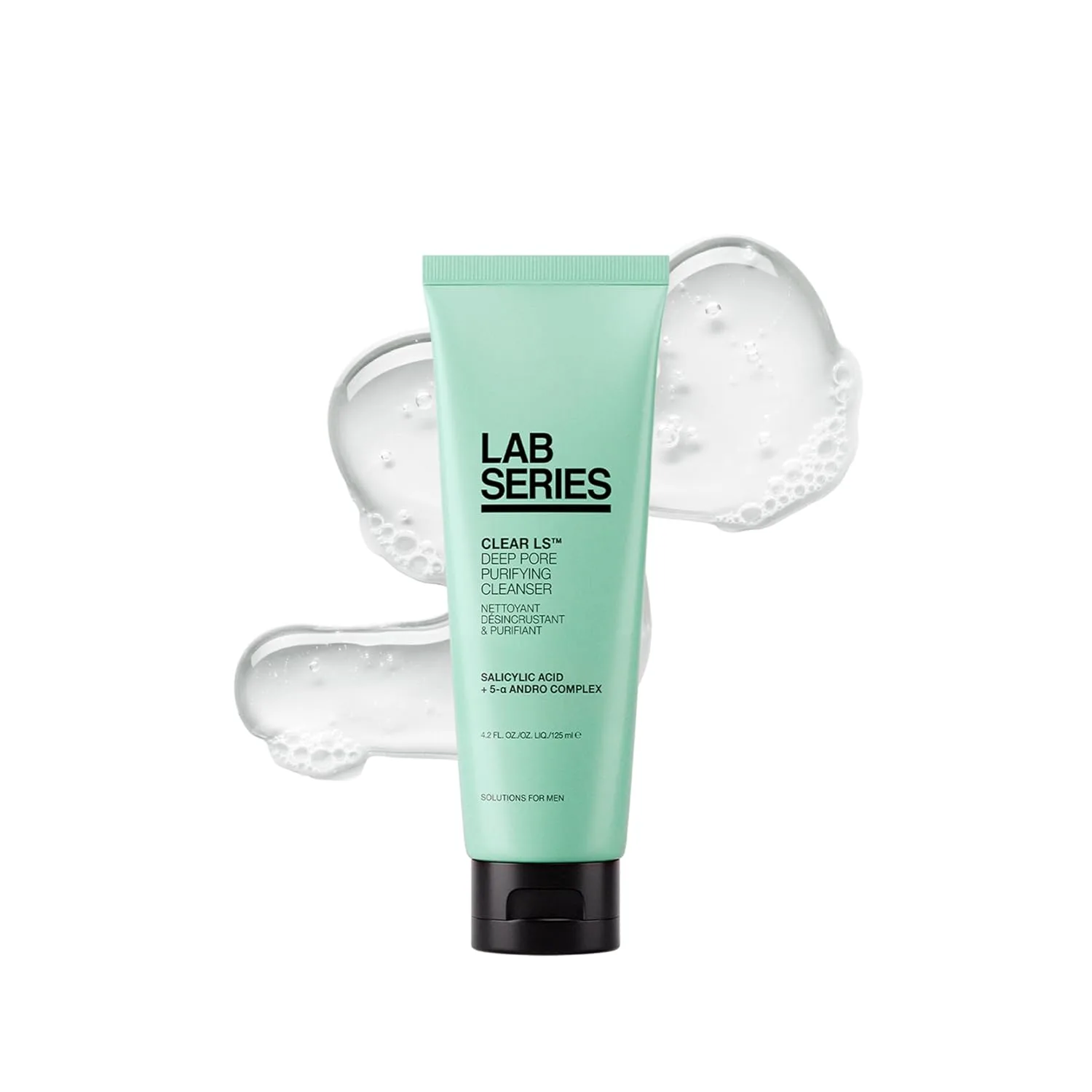 Lab Series Men's Clear LS Deep Pore Purifying Face Wash с салициловой кислотой - очищающее средство для склонной к акне кожи, протестировано дерматологами