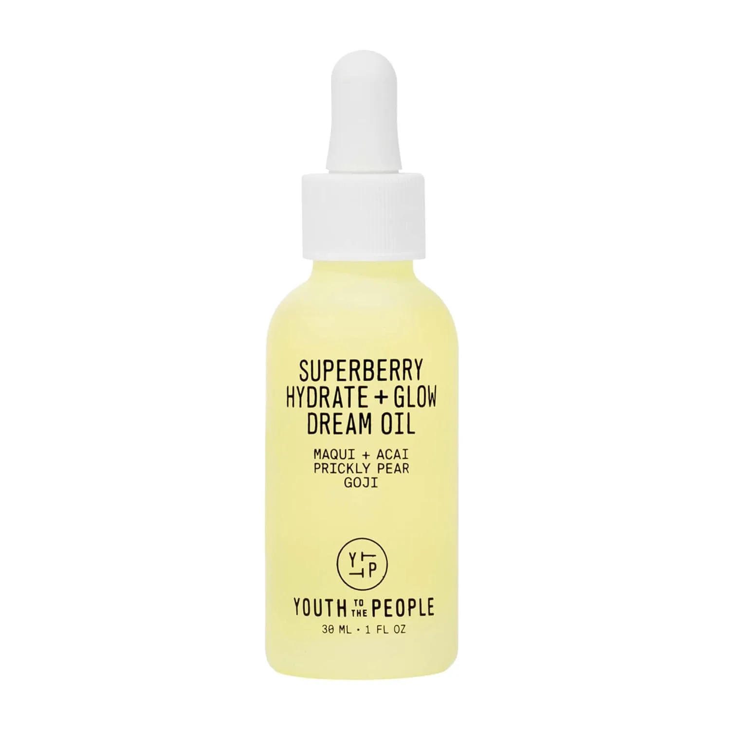 Масло для лица Youth To The People — Superberry Hydrate + Glow Dream Face Oil - восстанавливает тусклую и сухую кожу, 30 мл