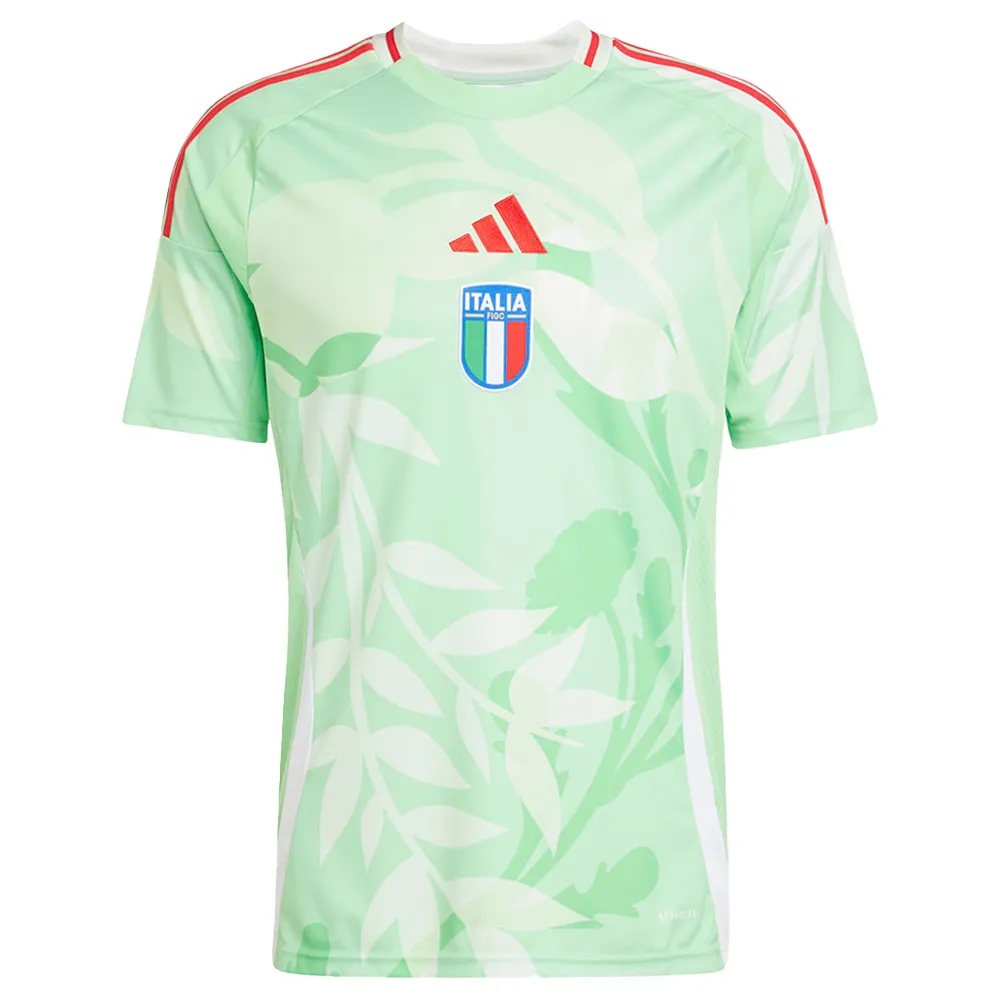 

Футболка с коротким рукавом adidas Italy 24/25 Away, зеленый