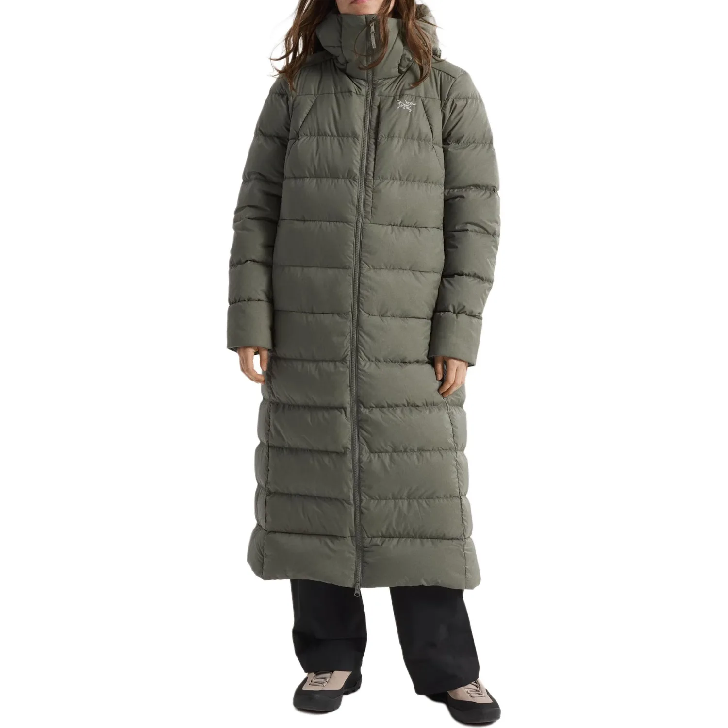 Пуховик thorium женский Arcteryx, Dusty Green Gray/Forage