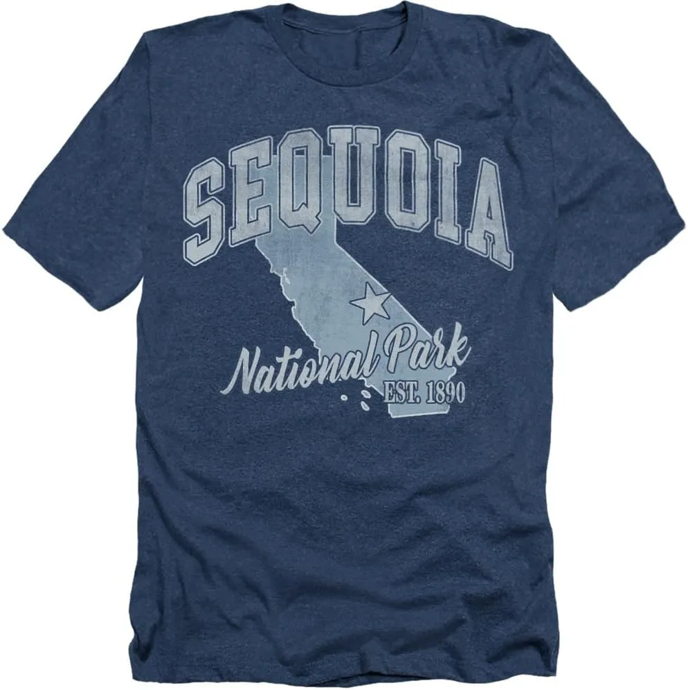 

Футболка Popfunk Sequoia National Park State Line Unisex Adult Heather