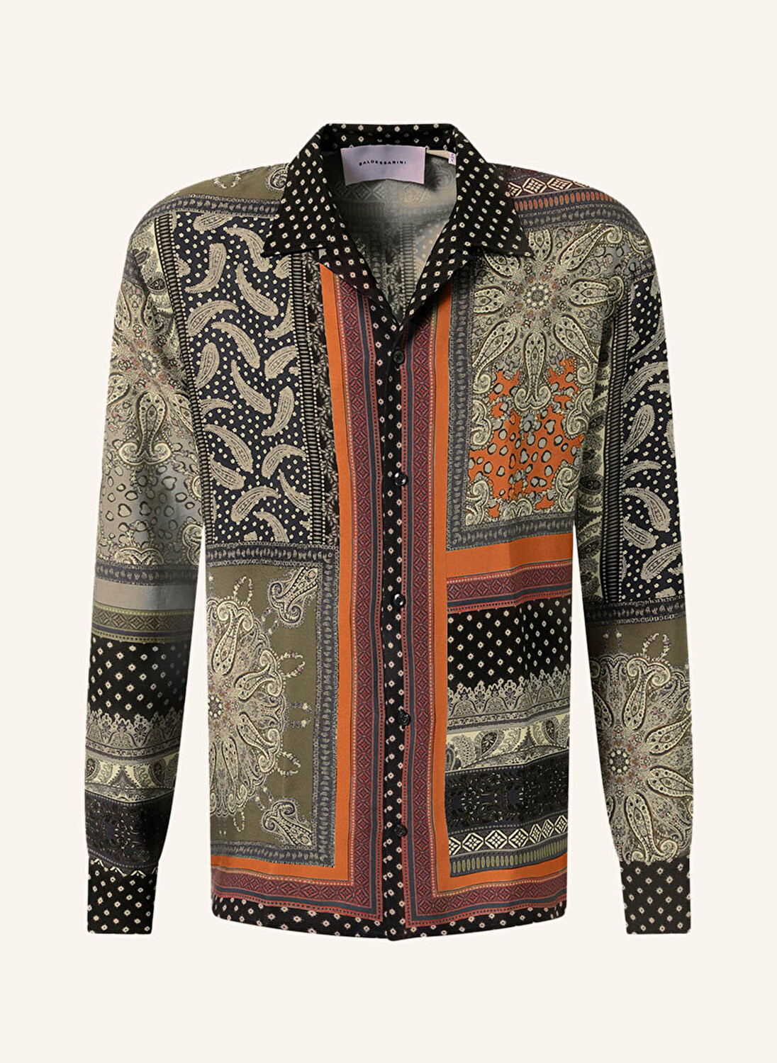 

Атласная рубашка easy comfort fit BALDESSARINI, цвет BRAUN/CREME/COGNAC