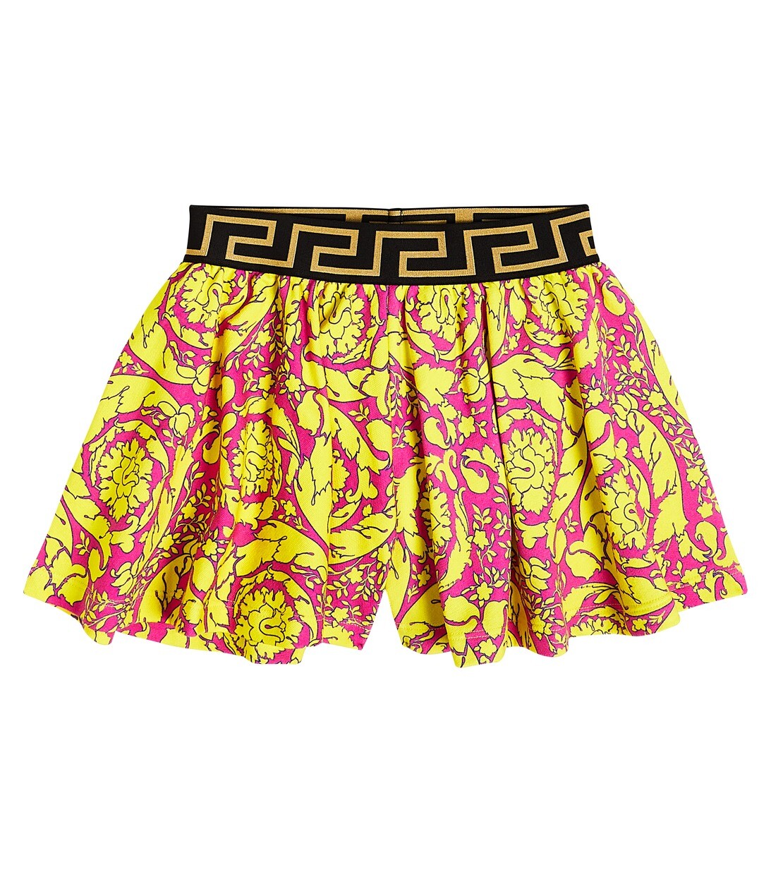 

Юбка из хлопкового флиса Barocco Versace, разноцветный