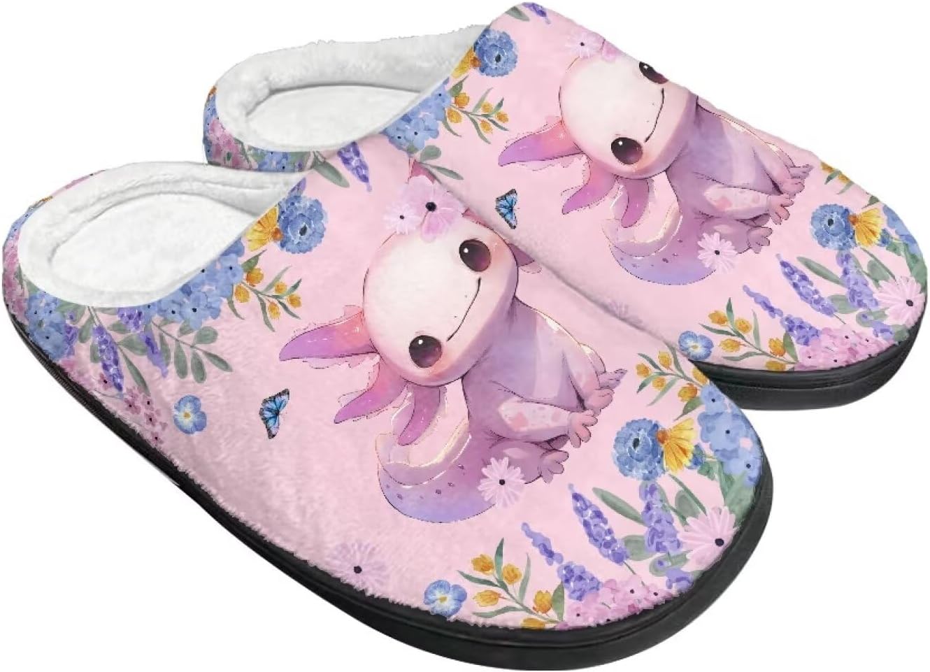 

Зимние теплые домашние тапочки для женщин и мужчин, мягкие домашние тапочки, пушистые удобные тапочки, тапочки на мягкой подошве, противоскользящие Baxinh, розовый