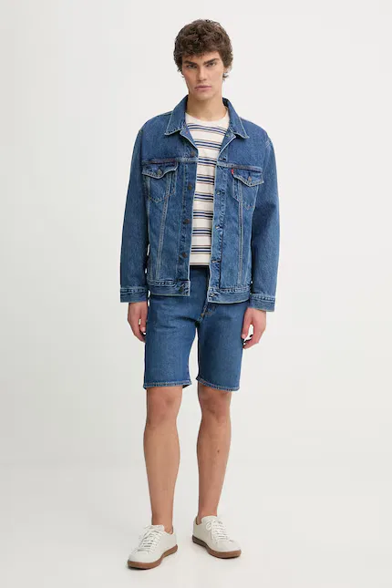 Шорты джинсовые 501 Original Levi's, синий — фото 2