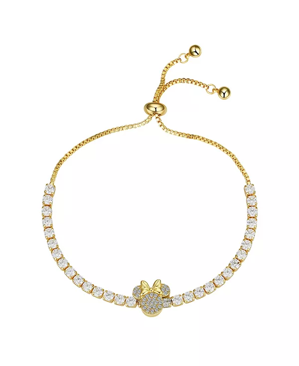 

Браслет Минни Маус с кубическим цирконием Disney, gold