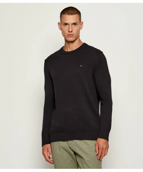 

Свитер Slim fit Tommy Jeans, черный