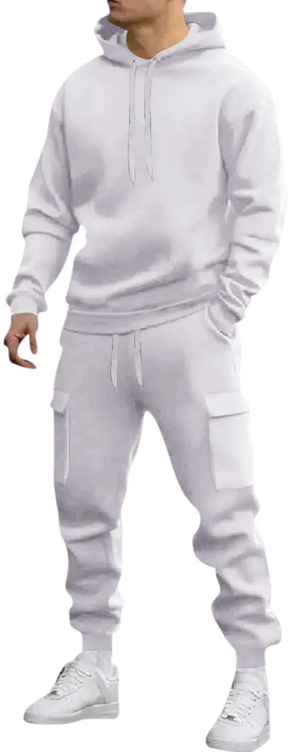 Спортивный костюм из рипстопа, мужской, 2 предмета, A01_white