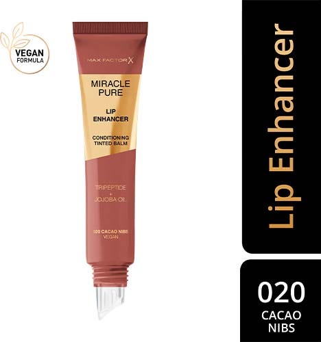 Увлажняющий бальзам для губ MAX FACTOR Miracle Pure Lip Enhancer, 020 Cacao Nibs — фото 3