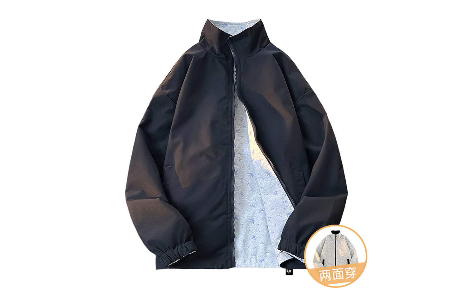 

WARRIOR Куртка Unisex, Black-Reversible (Solid Color)