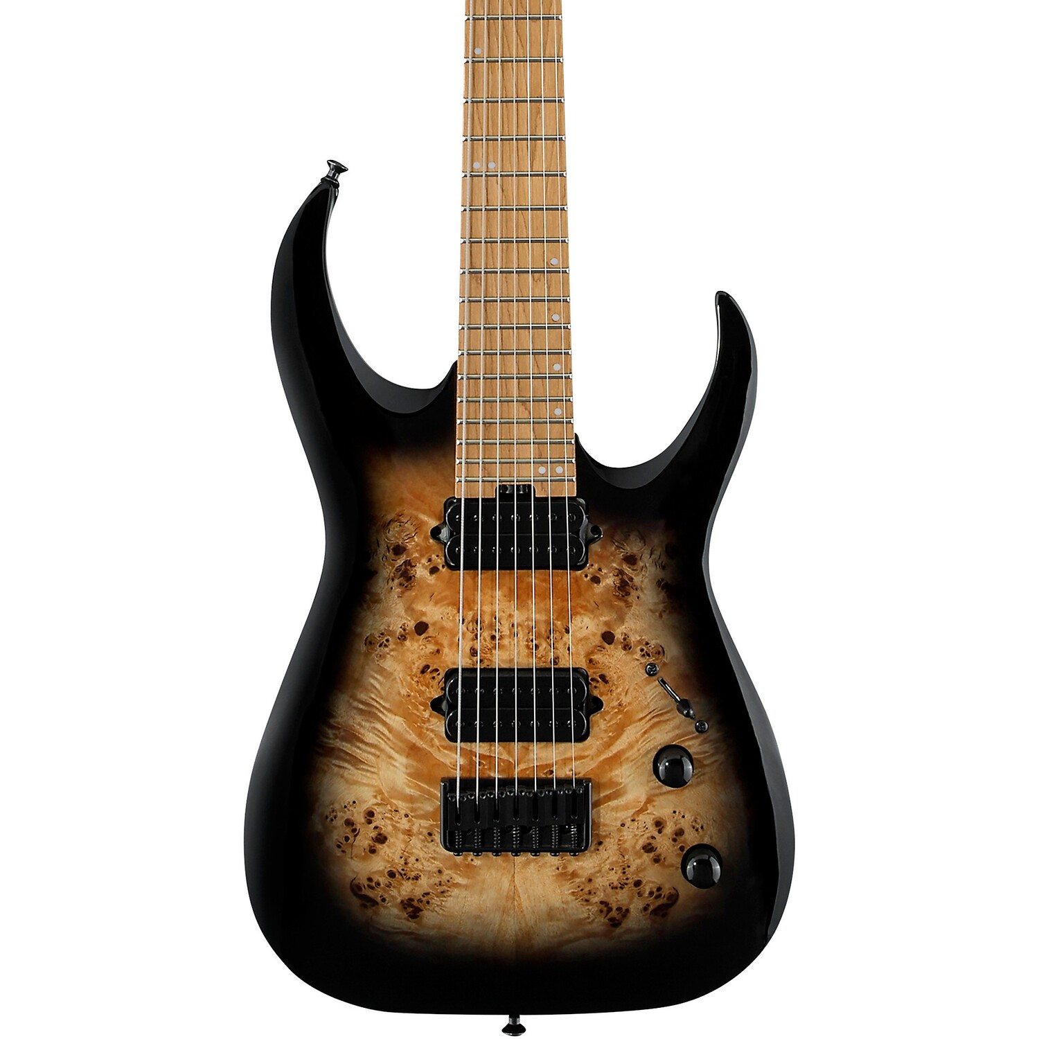 

Jackson Pro Series Signature Миша Мансур Джаггернаут HT7P Black Burst Burl