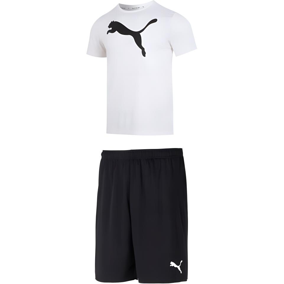 

Повседневная спортивная одежда для мужчин белого и черного цвета Puma, черный
