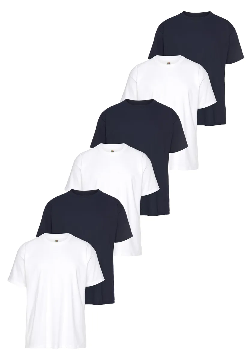 

Футболка Fruit of the Loom с круглым вырезом, белый