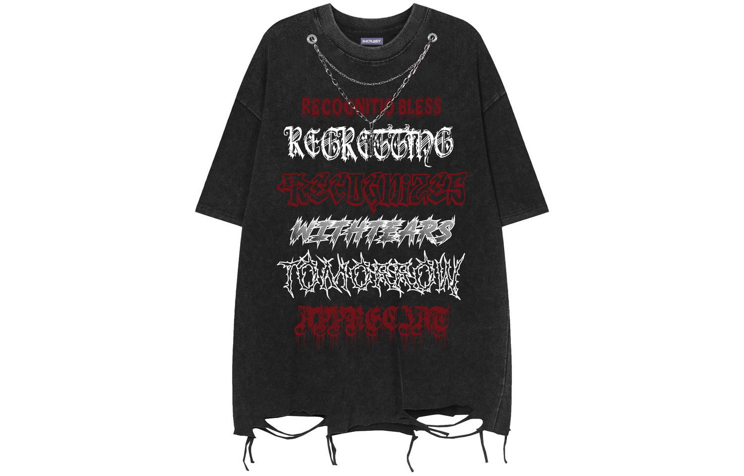 

Футболка Unisex Imcrasy [Без рукавов] Черная