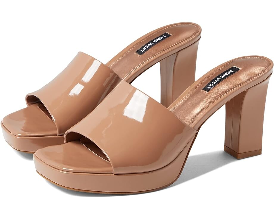 

Туфли Nine West Behot 3, цвет Medium Natural Patent