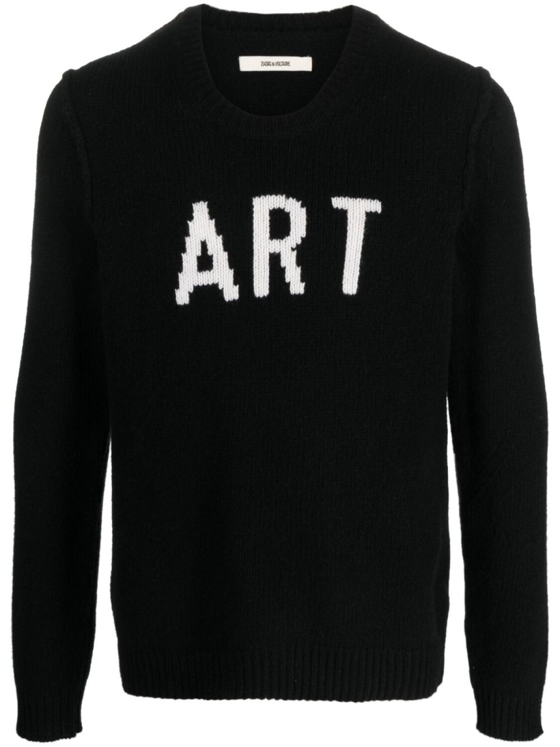 

Шерстяной джемпер Kennedy с надписью Zadig&Voltaire, черный