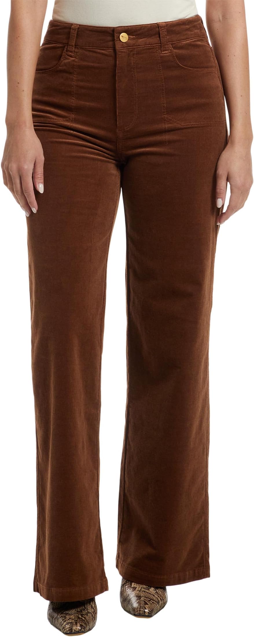 

Джинсы Paige Anessa 31 Utility Pockets, цвет Maple Brown