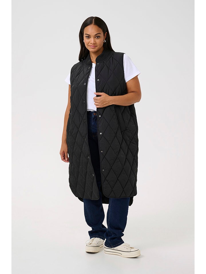 

Жилет KAFFE curve, черный