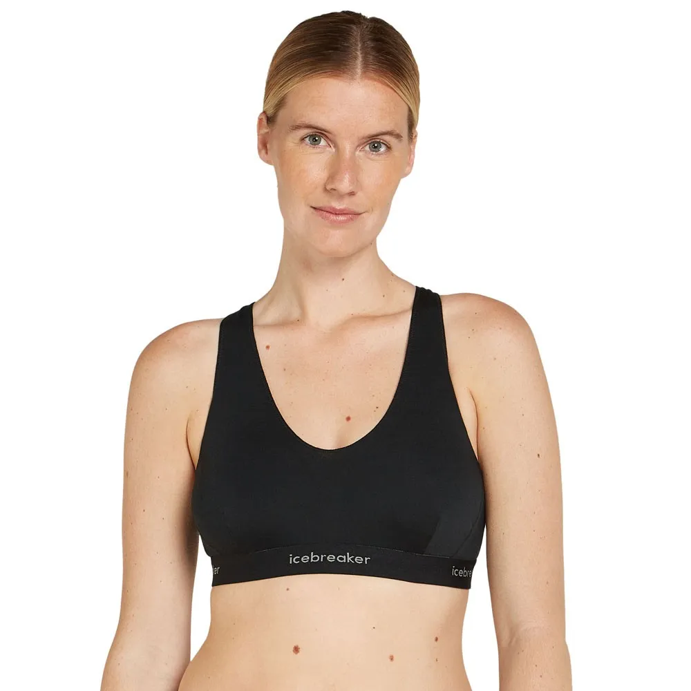 

Спортивный бюстгальтер Icebreaker Merino 125 Cool-Lite Sprite Racerback, черный