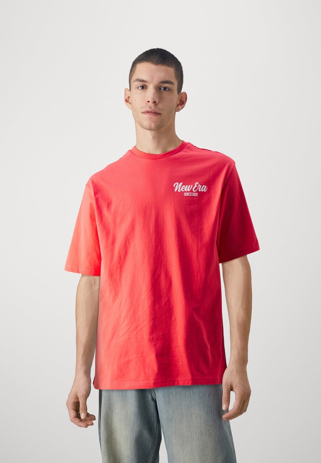 

Футболка с принтом Cactus Graphic Tee New Era, цвет red/white