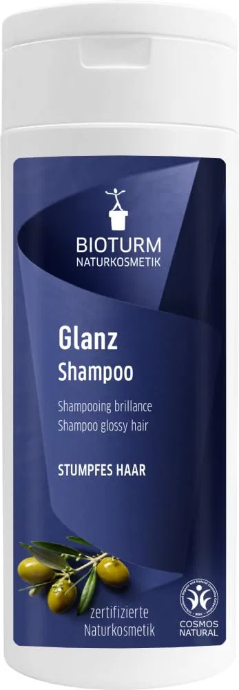 Органический шампунь Bioturm Shiny Hair для блеска волос, 6 x 200 мл Bioturm — фото 2