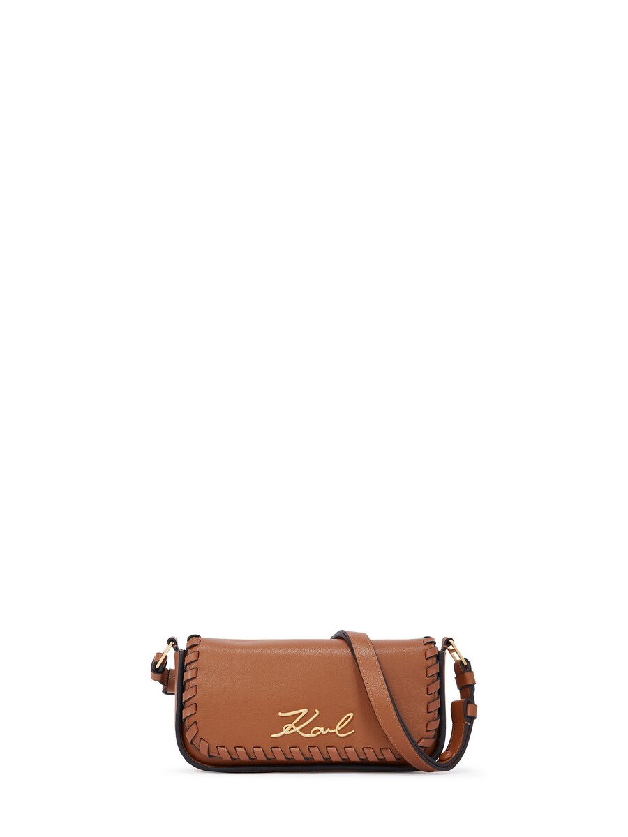 

Сумка через плечо Karl Lagerfeld Signature, коричневый