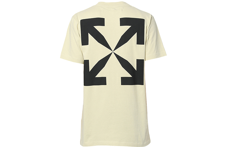 

Футболка SS20 мужская цвета экрю OFF-WHITE, Ecru