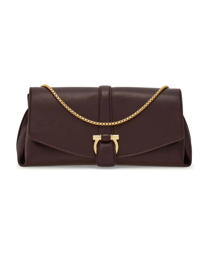 

Сумка через плечо Bordeaux с откидной крышкой. Salvatore Ferragamo, красный