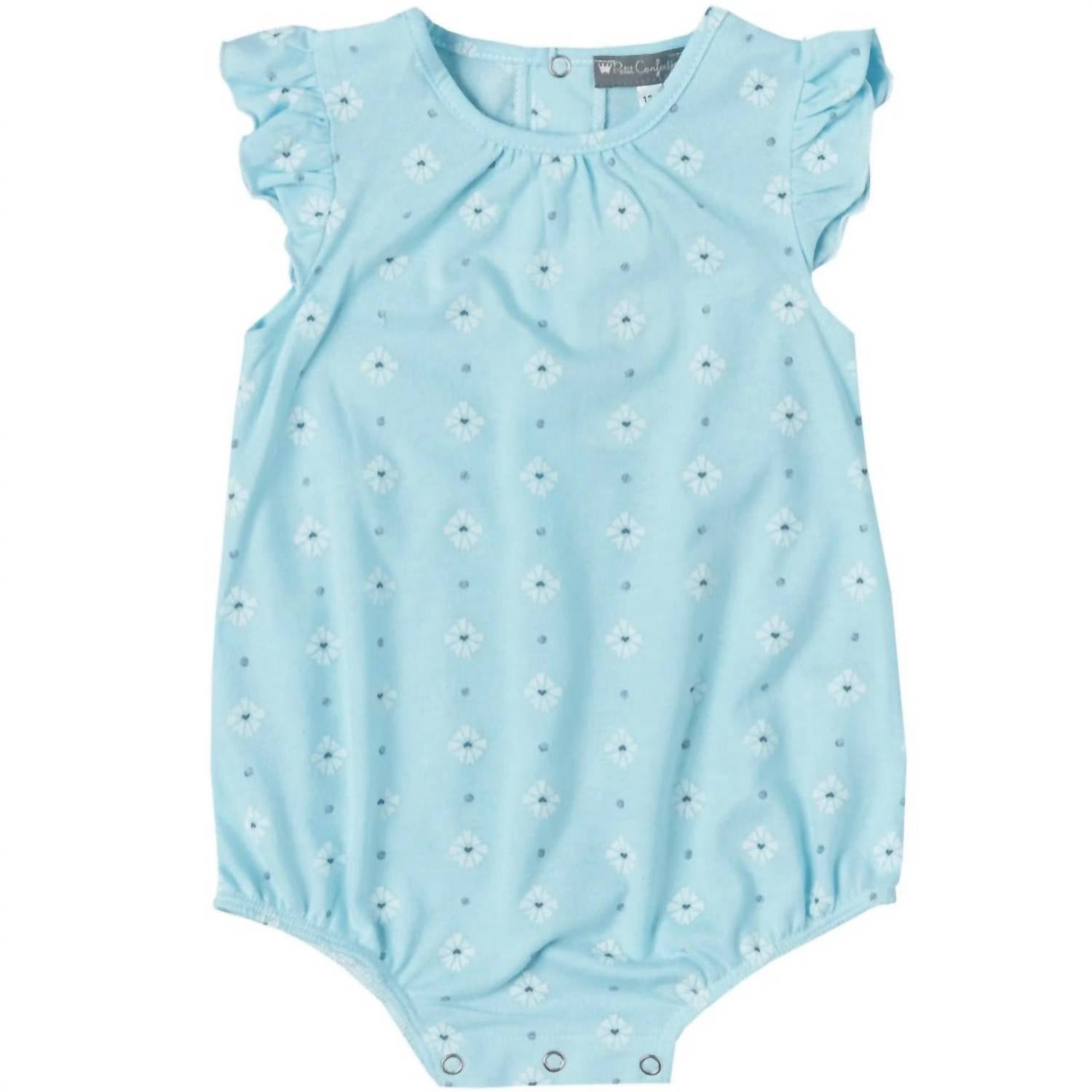 

Комбинезон для девочек Daisy Jersey в цвете Aqua Petit Confection