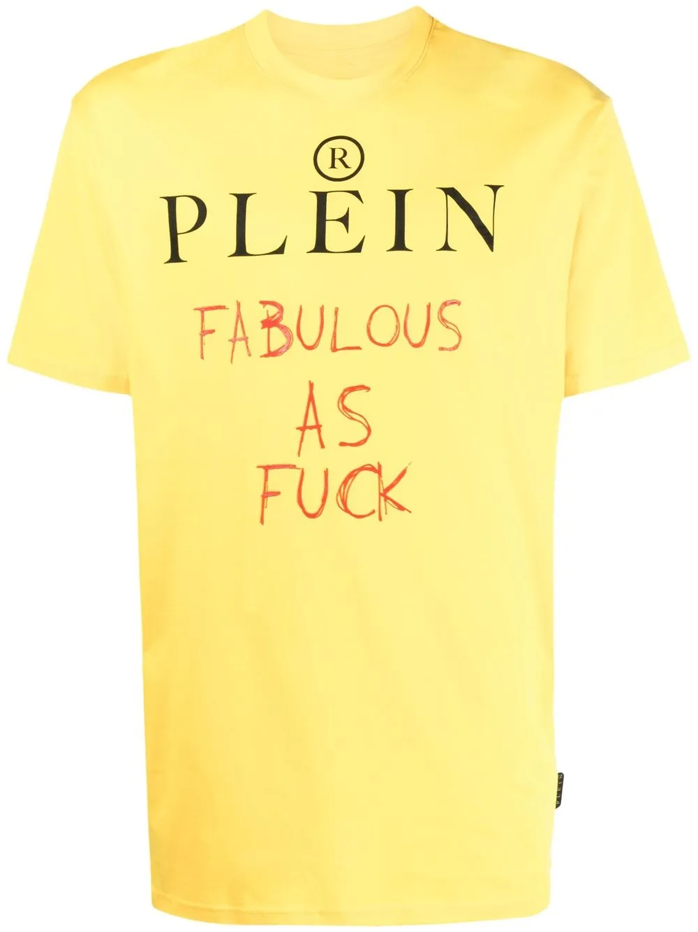 

Футболка с надписью Philipp Plein, желтый