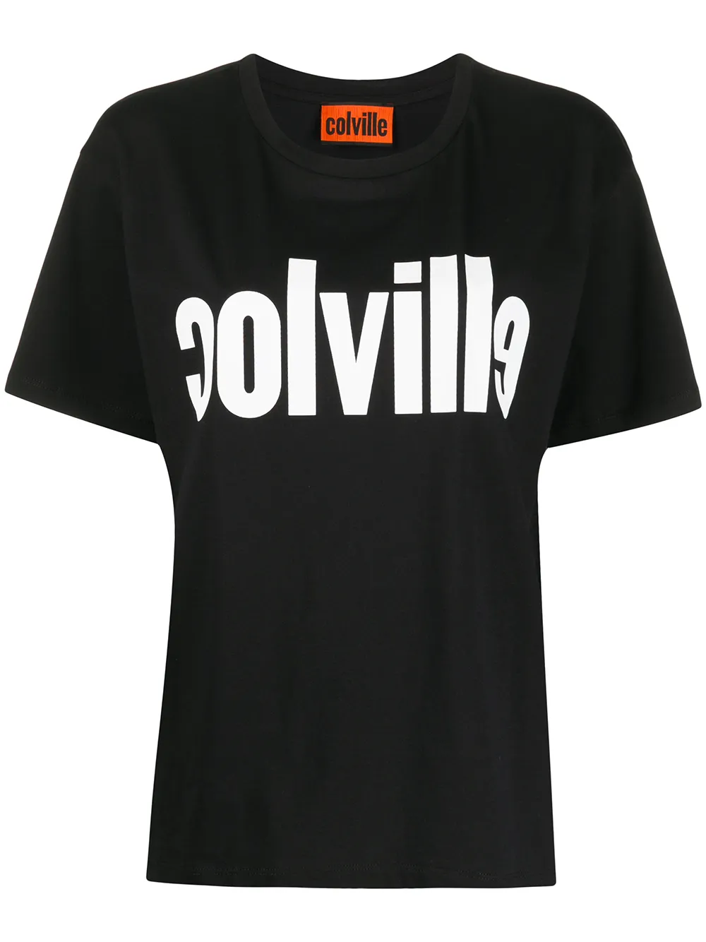 

Футболка с круглым вырезом и логотипом colville, черный