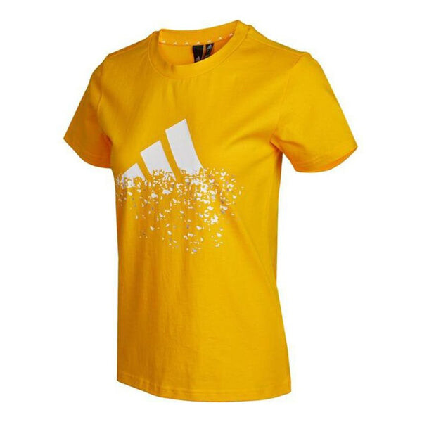 

Футболка (WMNS) Adidas Must Haves Badge Of Sport T-Shirt 'Yellow', желтый