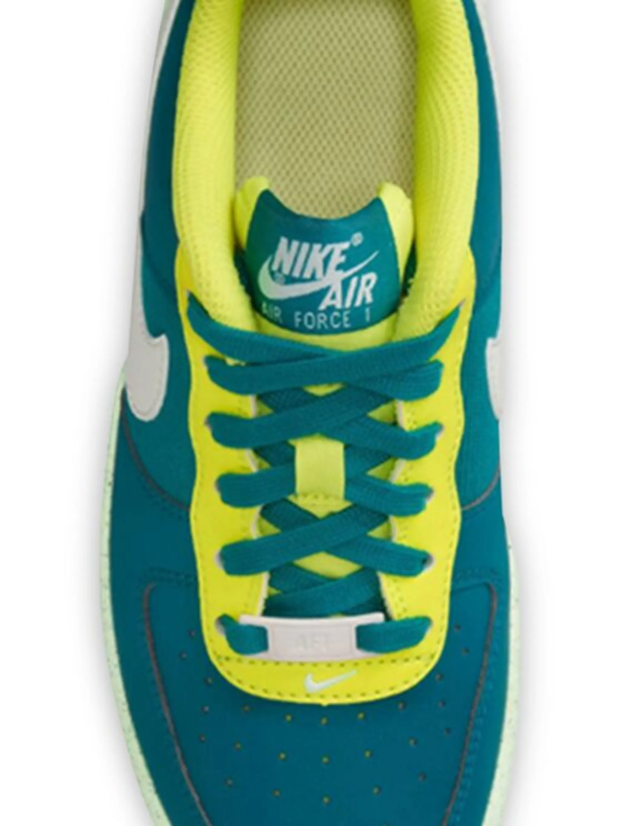 Кроссовки Air Force 1 Crater Nike Kids, зеленый — фото 2