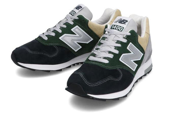 Кроссовки j.crew x 1400 сделано в сша New Balance, синий — фото 3