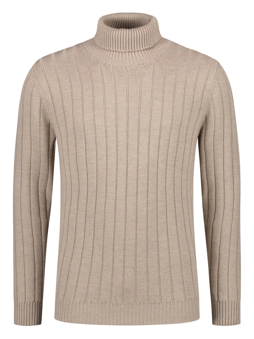 

Вязаный свитер с воротником-гольф Luigi Borrelli, нейтральный