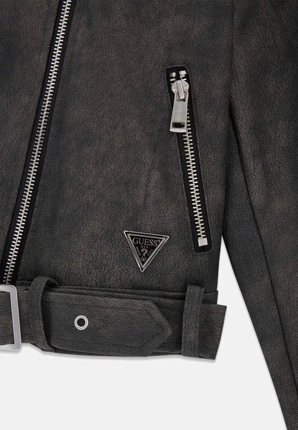 Куртка из искусственной кожи Guess, Schwarz — фото 4