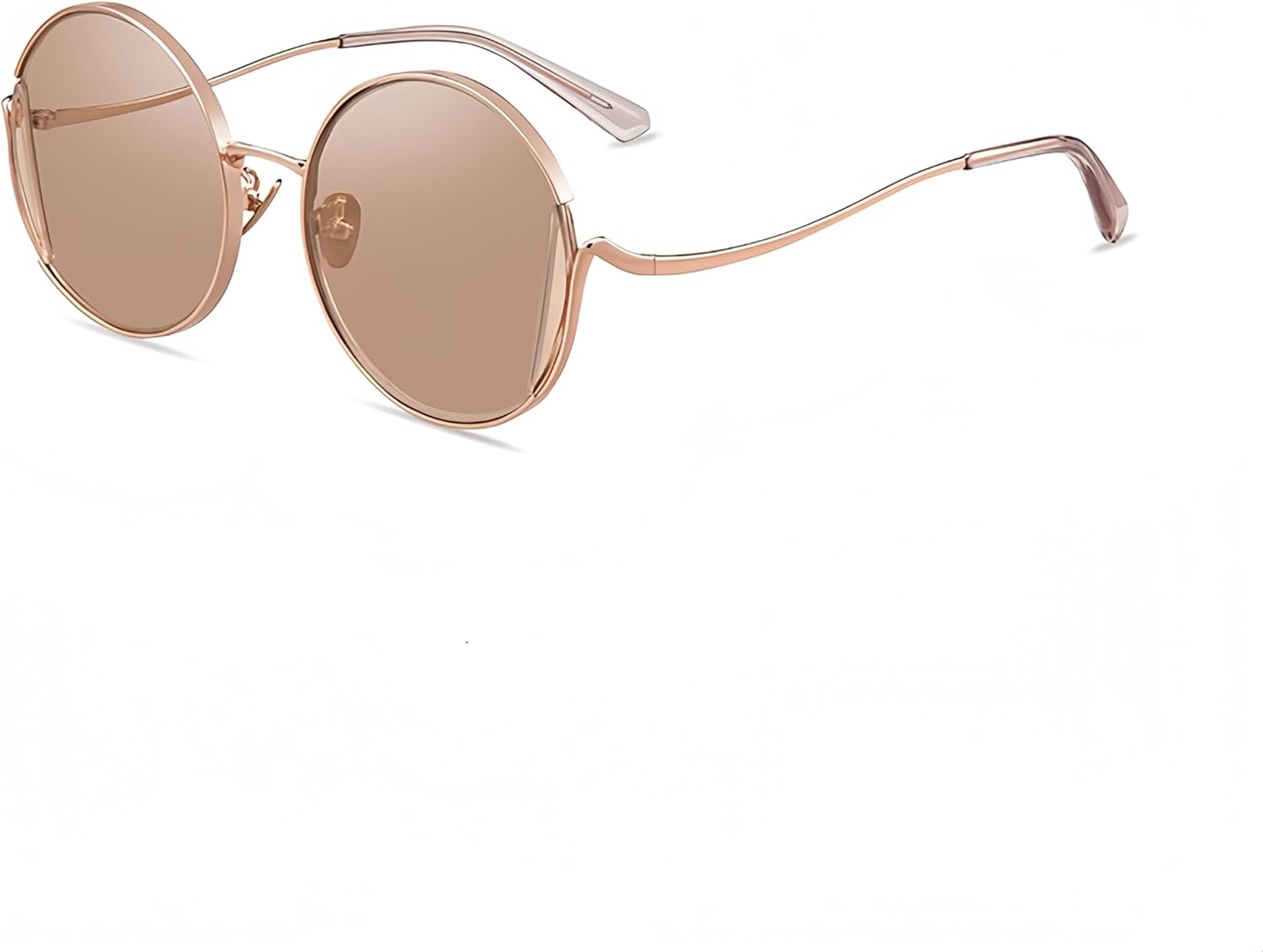 

Очки HEPTICS для женщин, блокирующие синий свет (99%), усовершенствованные компьютерные очки, защищающие от напряжения глаз и ультрафиолетового излучения, Light Orange + Gold Frame