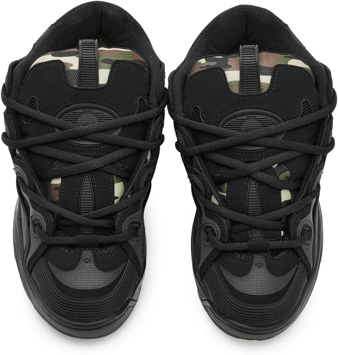 Кроссовки мужские Osiris D3 2001, Black/Camo — фото 2