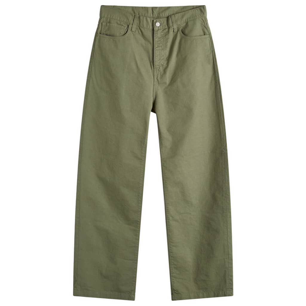 

Брюки свободного кроя с зауженным низом Landon Carhartt Wip, цвет park garment dyed
