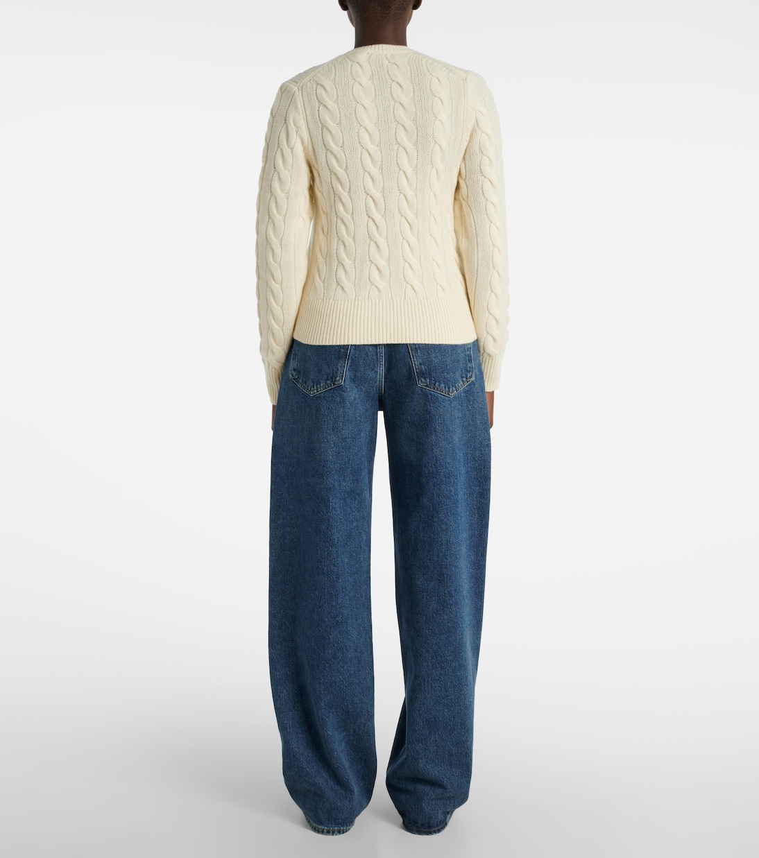 Кардиган из шерсти и кашемира Polo Ralph Lauren, Authentic Cream — фото 3