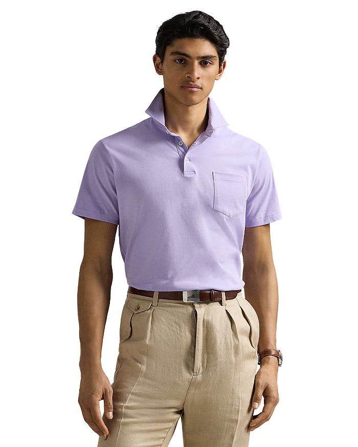 

Классическая поло Lisle Polo Ralph Lauren, фиолетовый