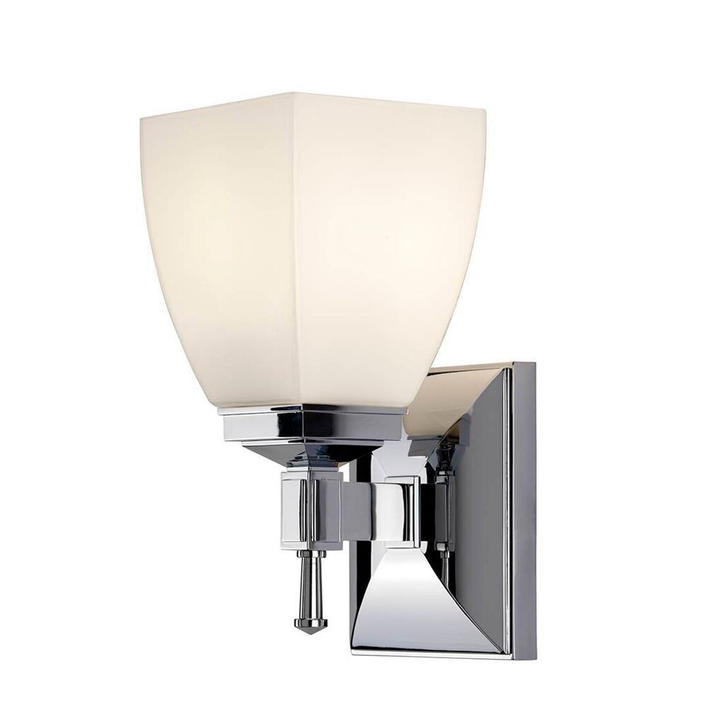 

Настенный светильник Shirebrook, хром и стекло Elstead Lighting