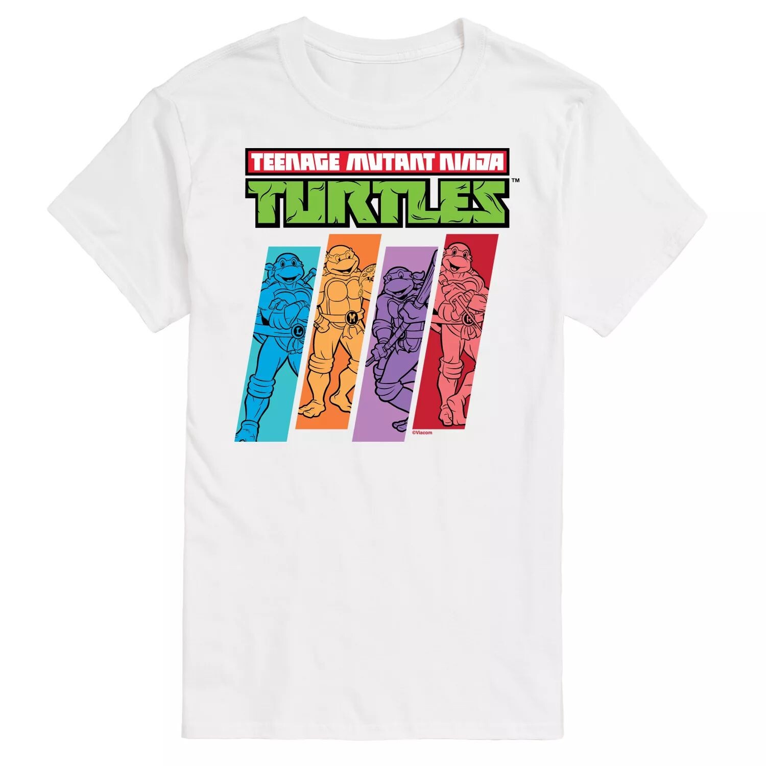 

Футболка Big & Tall с рисунком TMNT License