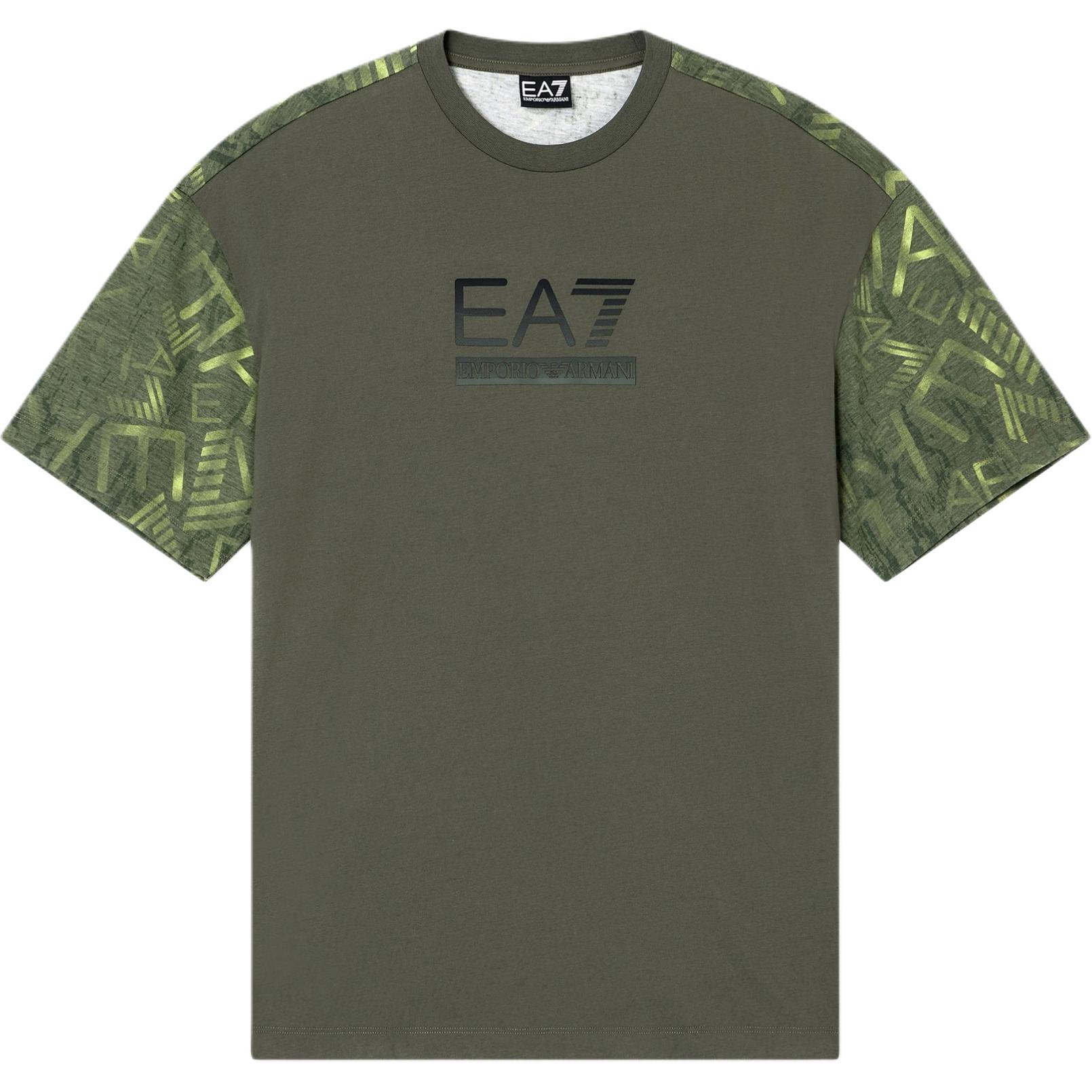 

Футболка мужская EA7 EMPORIO ARMANI, оливковый