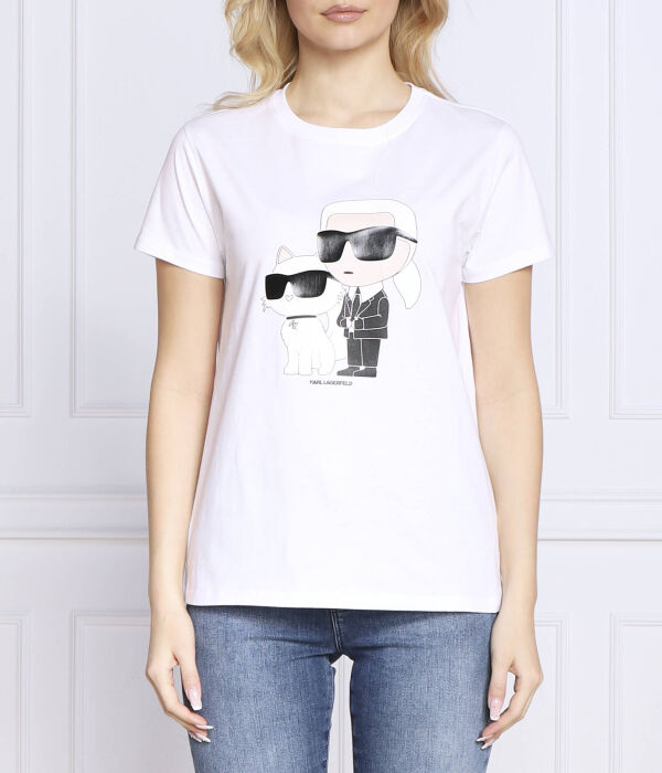 

Футболка культовая 2.0 Regular fit Karl Lagerfeld, белый