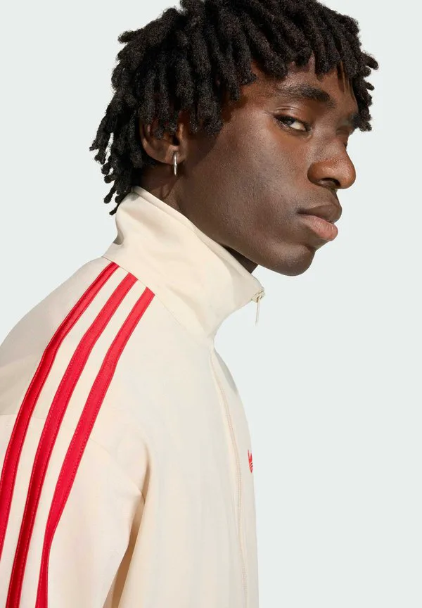 Толстовка firebird tt на молнии Adidas Originals, Crystal Linen Better Scarlet — фото 3